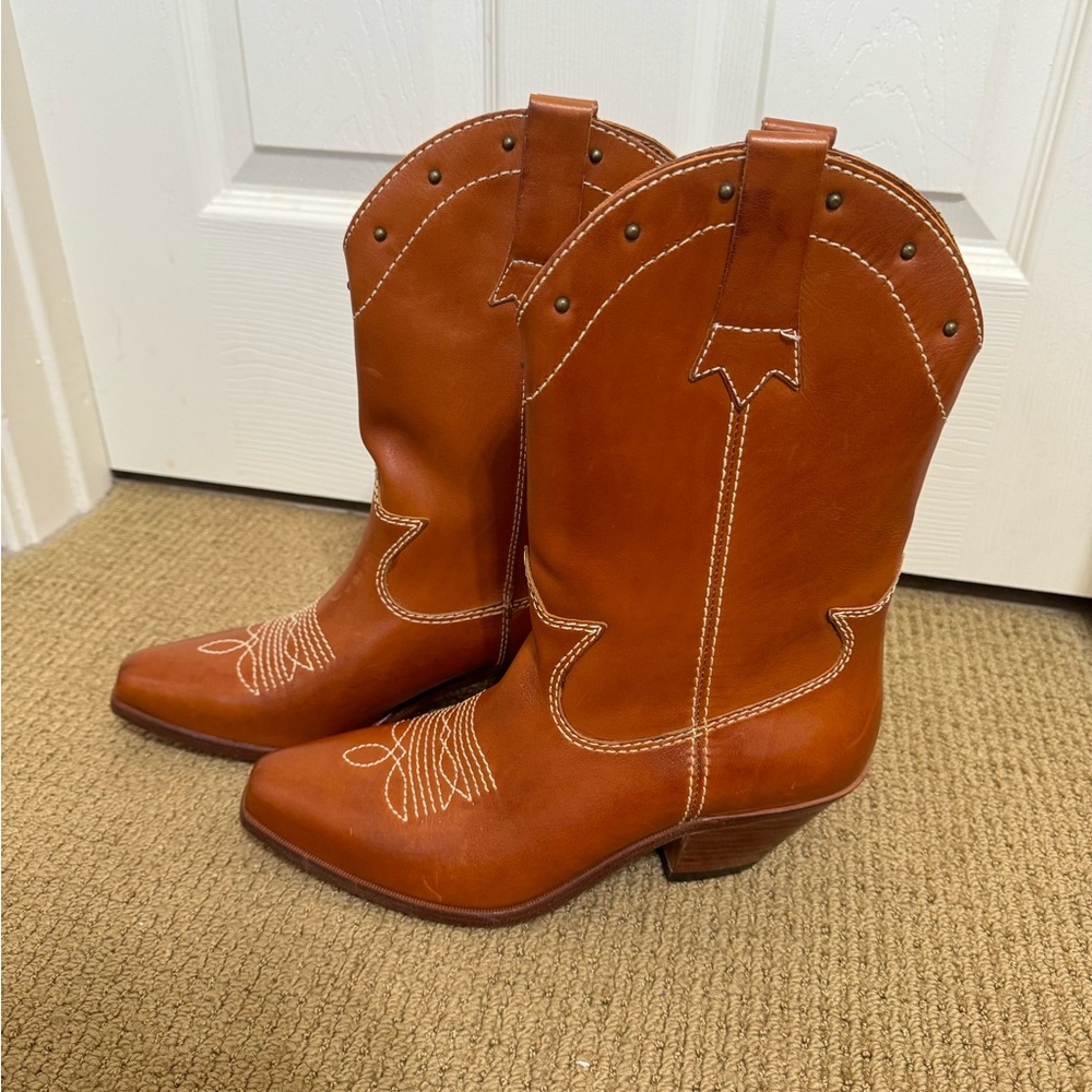 Glen New York western cowboy boots